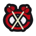 Chicago Blackhawks Crossed Tomahawks Logo Patch