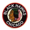Chicago Blackhawks Round Lettering Logo Patch