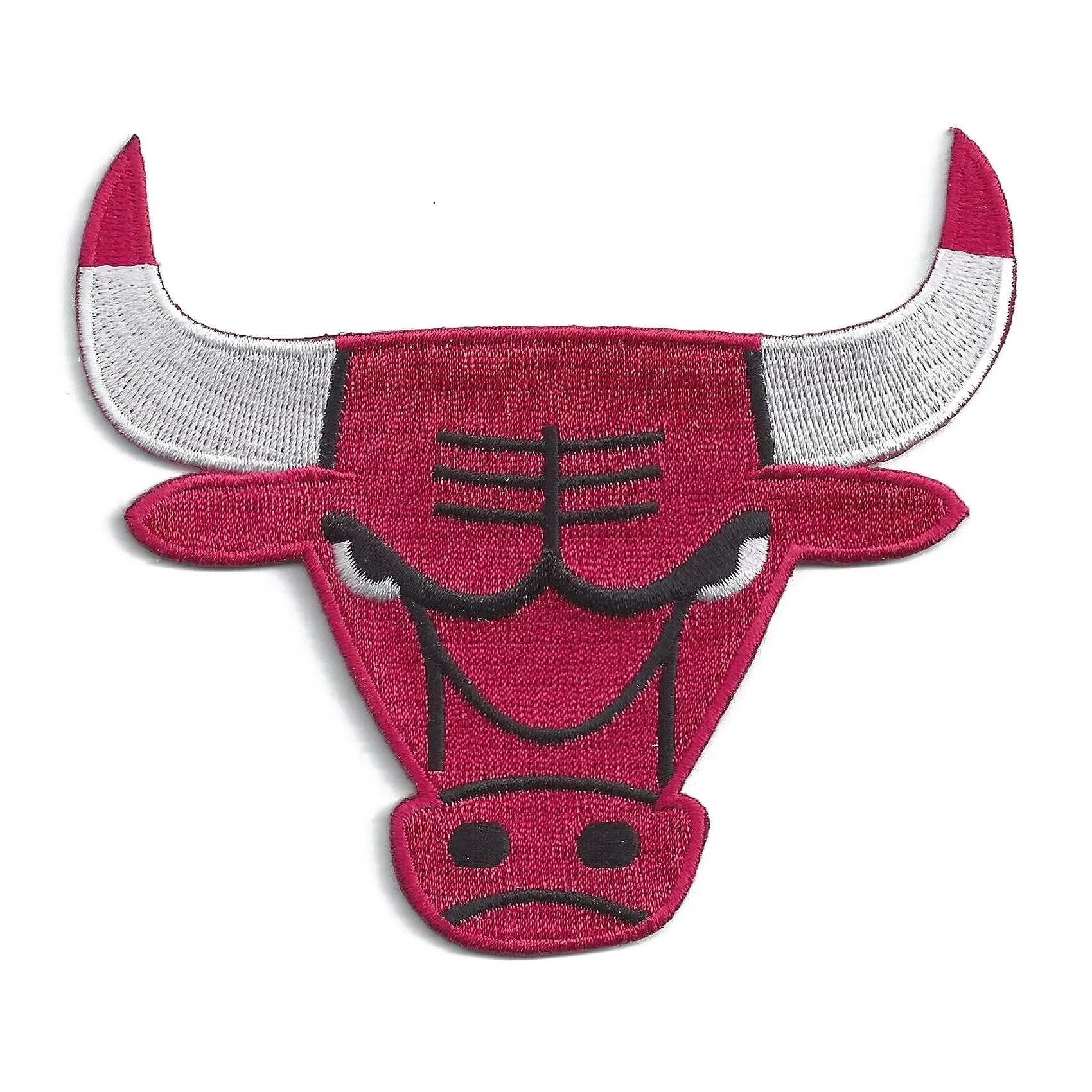 Chicago Bulls Red Bull Face Logo Patch