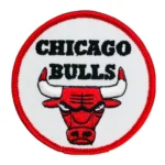 Chicago Bulls Retro Round Logo Patch