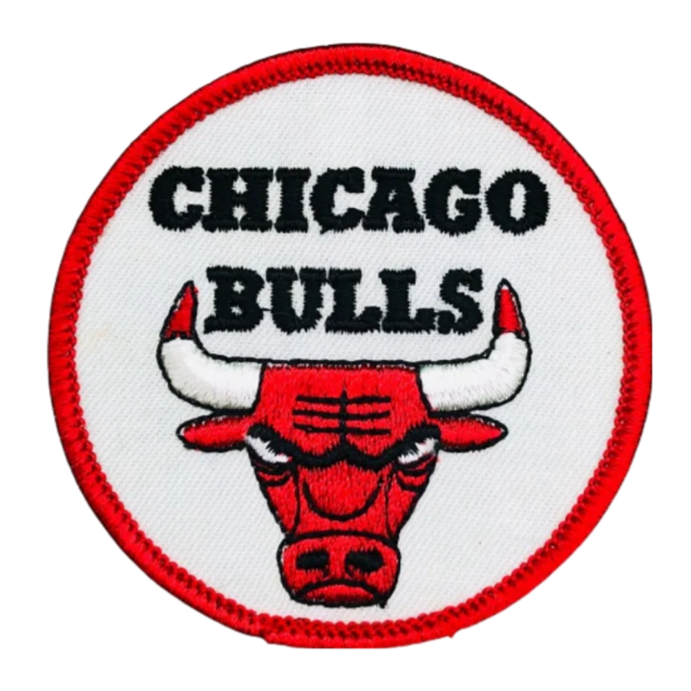 Chicago Bulls Round Logo Patch