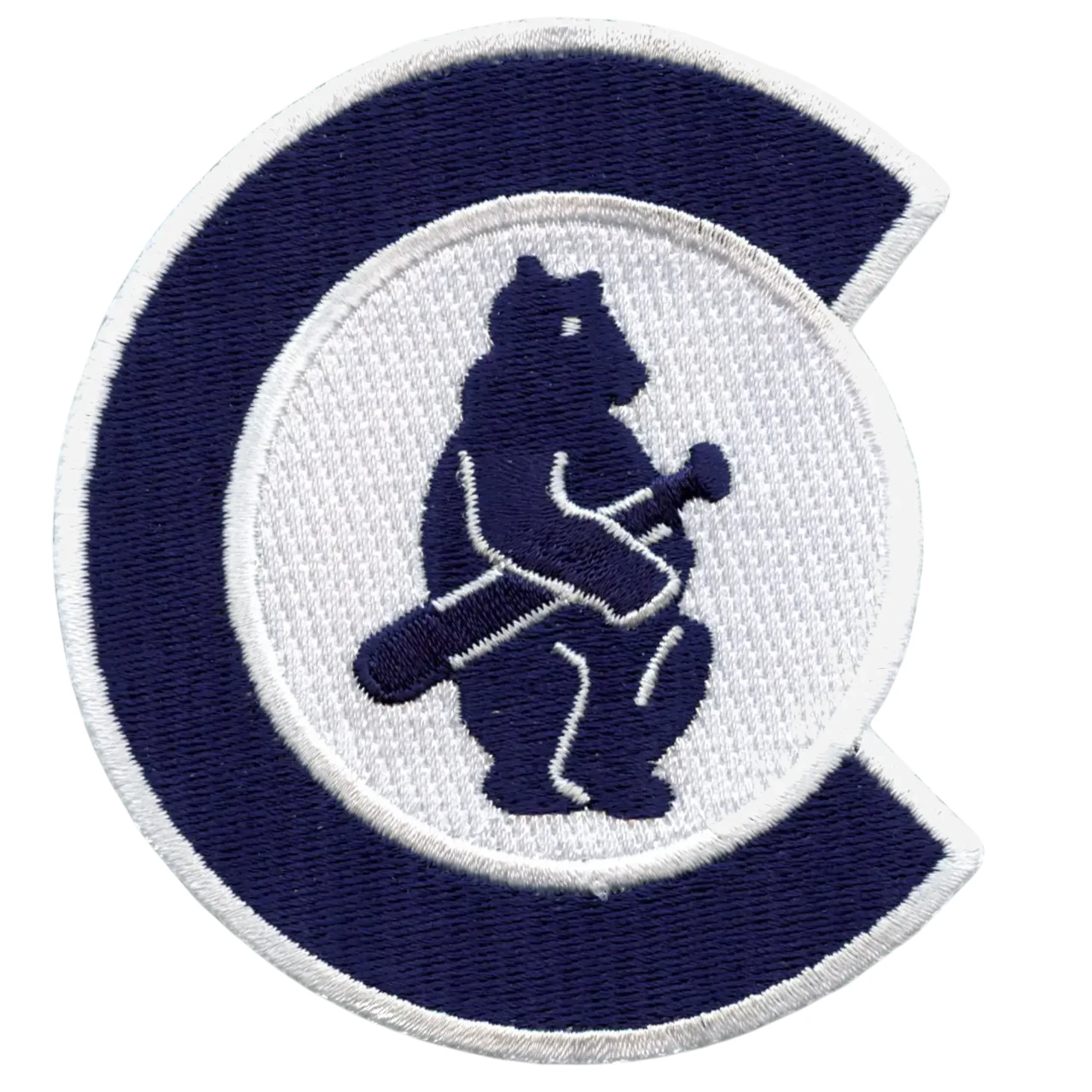 Chicago Cubs Bear with Bat Patch