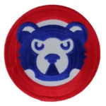 Chicago Cubs Vintage Bear Head Embroidered Patch