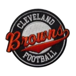 Cleveland Browns Football Script Logo Patch
