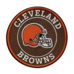 Cleveland Browns Round Helmet Logo Patch