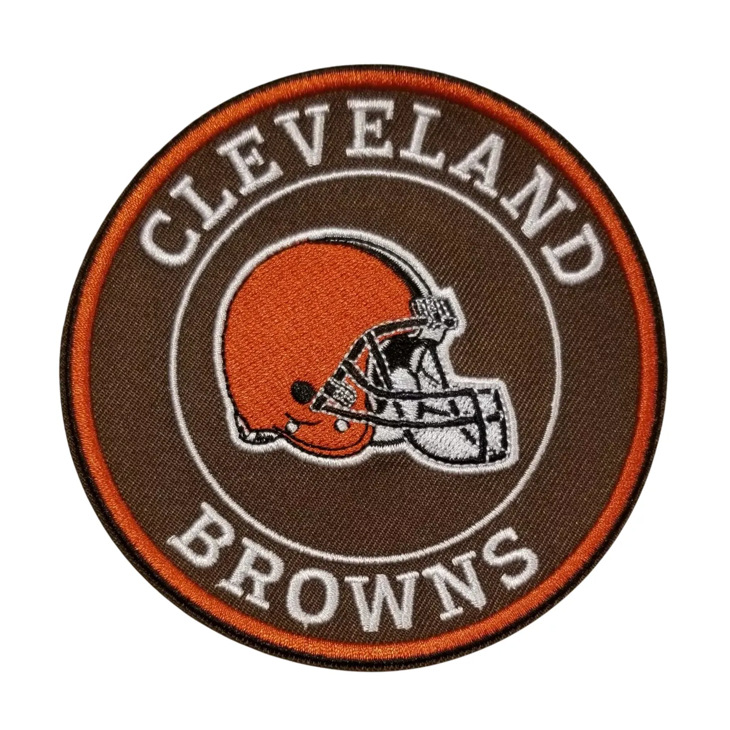 Cleveland Browns Round Helmet Logo Patch