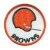 Cleveland Browns Round Helmet Logo Patch