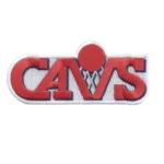 Cleveland Cavaliers "CAVS" Wordmark Logo Patch