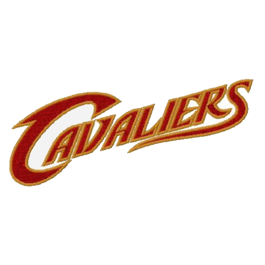 Cleveland Cavaliers script wordmark patch