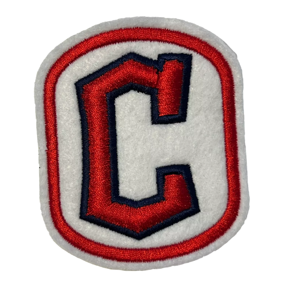 Cleveland Guardians 3D Puffy C Logo Patch