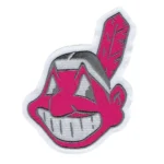 Cleveland Indians Chief Wahoo Pink Logo Patch