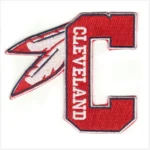 Cleveland Indians "C" Logo Feathers Logo Patch