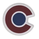 Colorado Avalanche Alternate State Flag Logo Patch