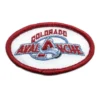 Colorado Avalanche Oval Wordmark Logo Patch