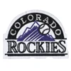 Colorado Rockies Mountain Baseball Logo Patch