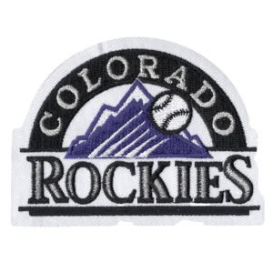 Colorado Rockies Mountain Baseball Logo Patch