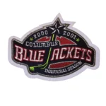 Columbus Blue Jackets 2000 2001 Season Logo Patch