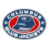 Columbus Blue Jackets Oval Wordmark Logo Patch