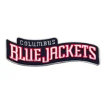 Columbus Blue Jackets Script Wordmark Logo Patch