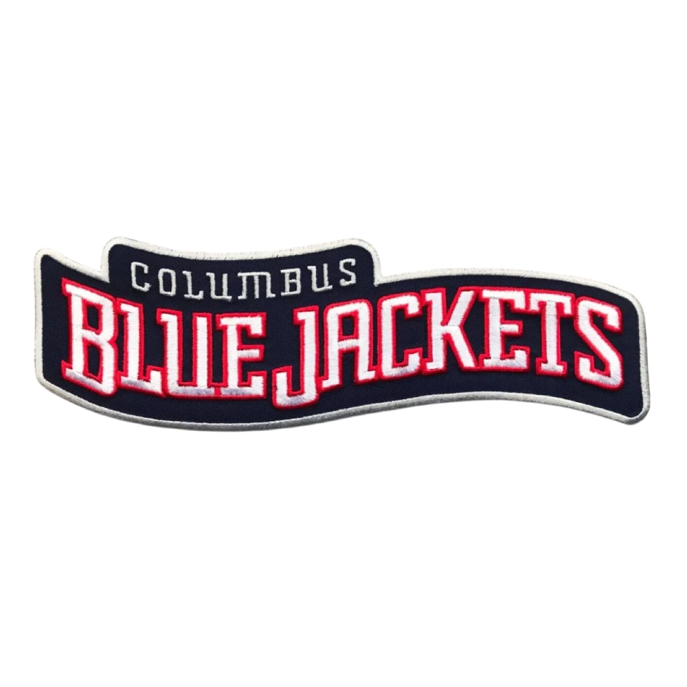 Columbus Blue Jackets Script Wordmark Logo Patch