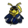Columbus Blue Jackets Sting Mascot Logo Patch
