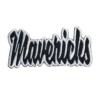 Dallas Mavericks Black Script Wordmark Patch