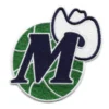 Dallas Mavericks "M" Logo Embroidered Patch