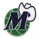 Dallas Mavericks "M" Logo Embroidered Patch