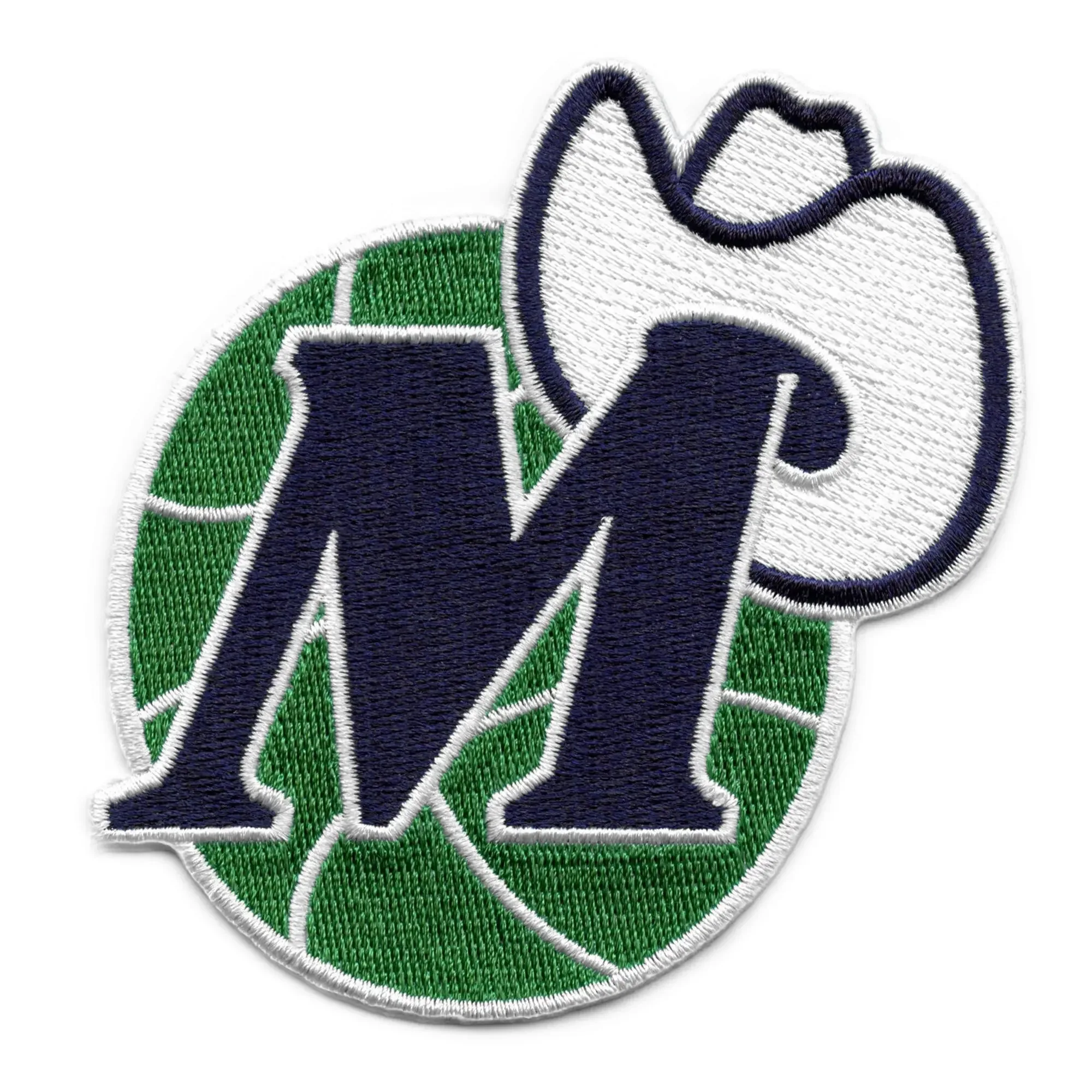Dallas Mavericks "M" Logo Embroidered Patch
