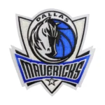 Dallas Mavericks Retro Shield Logo Patch