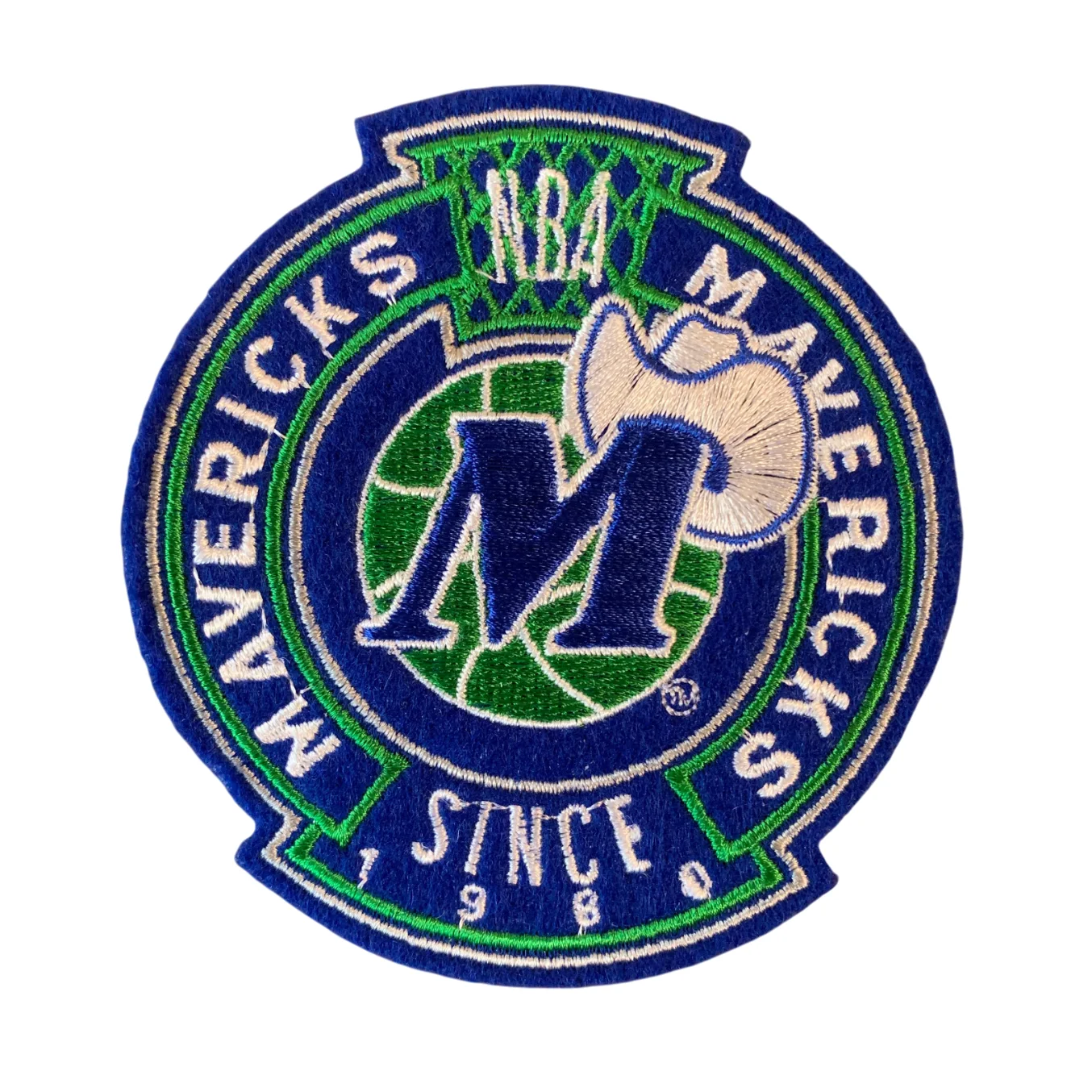 Dallas Mavericks Since 1980 logo patch