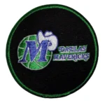 Dallas Mavericks Vintage M Round Logo Patch