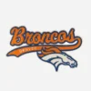 Denver Broncos Script Logo Embroidered Patch