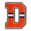 Denver Nuggets Orange Varsity "D" Letter Patch