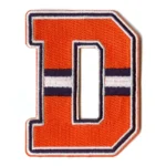 Denver Nuggets Orange Varsity "D" Letter Patch