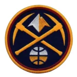 Denver Nuggets Round Pickaxe Logo Patch
