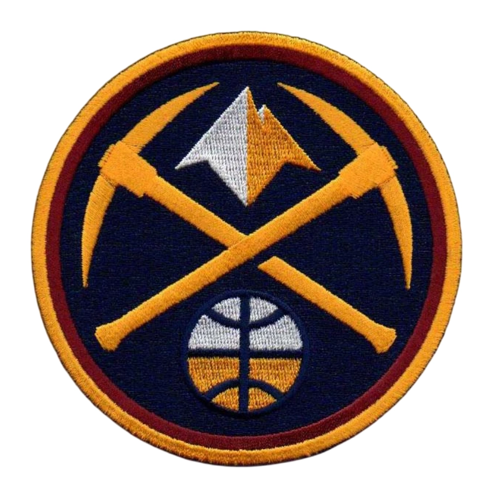 Denver Nuggets pickaxe logo patch