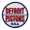 Detroit Pistons NBA Round Logo Patch