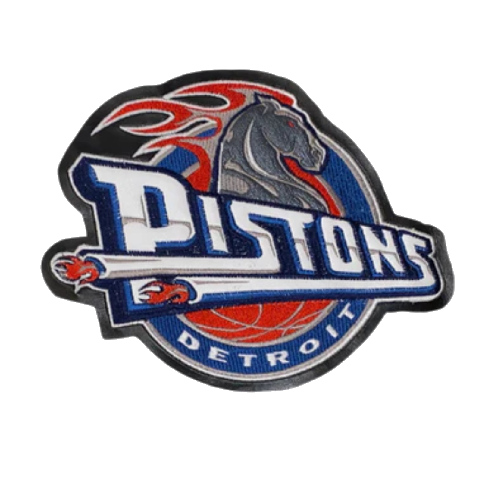 Detroit Pistons Vintage Horse Logo Patch