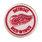 Detroit Red Wings Red Round Logo Patch