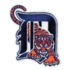 Detroit Tigers Block "D" with Tiger Mascot Patch