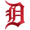 Detroit Tigers Old English "D" logo patch