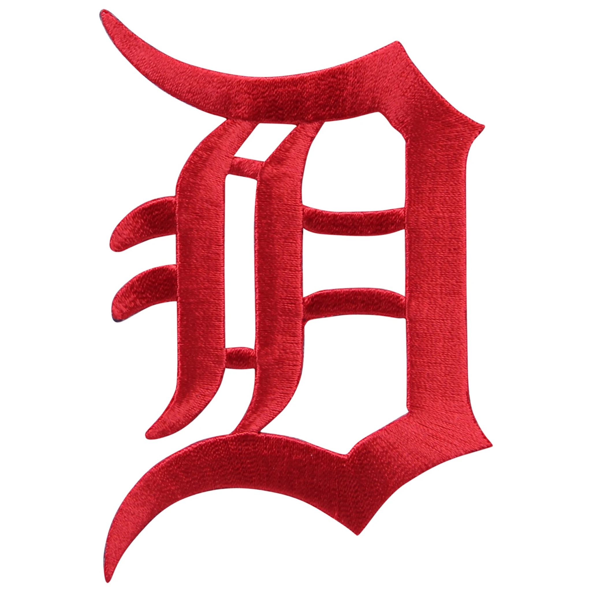 Detroit Tigers Old English "D" logo patch