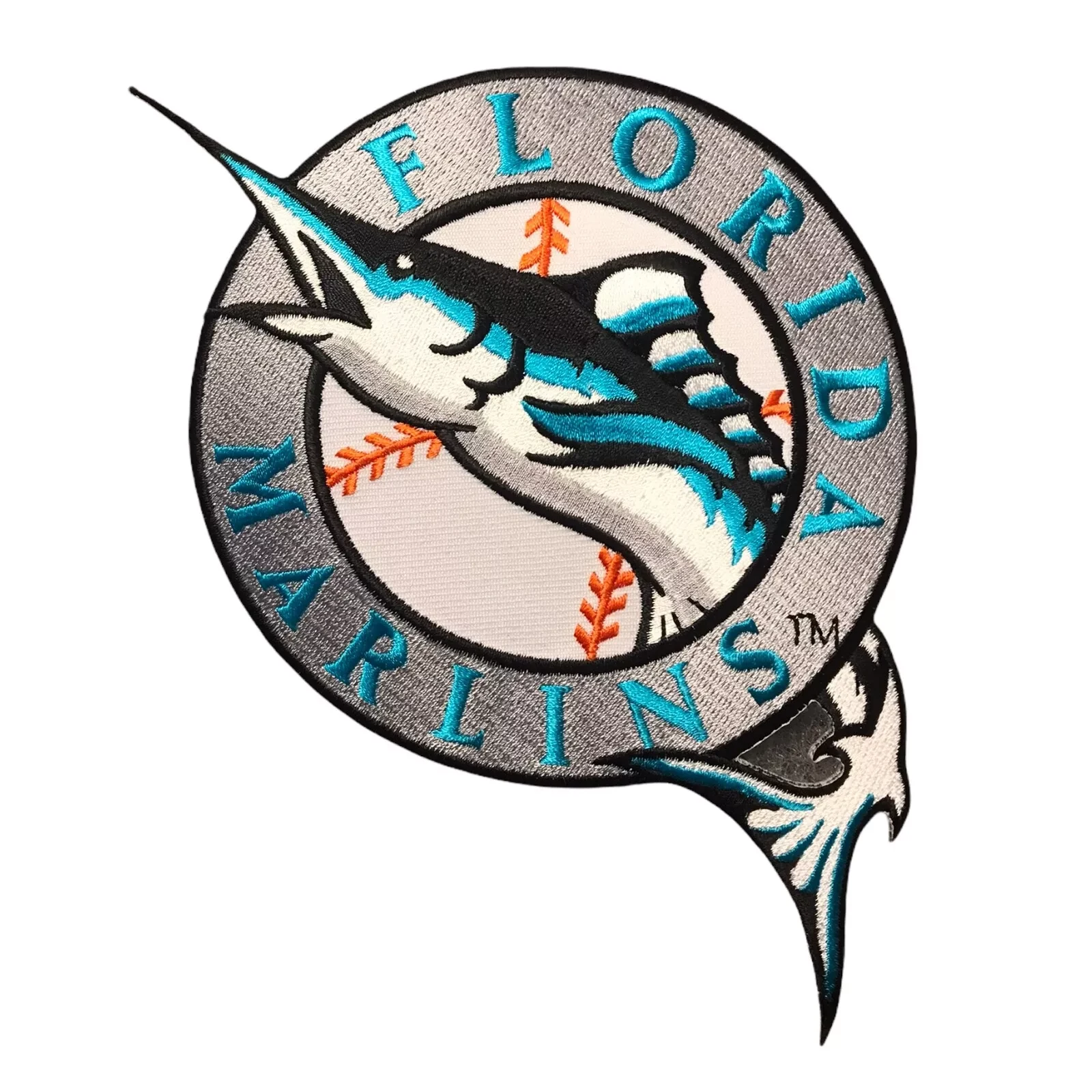 Florida Marlins 1993-2011 White Logo Patch