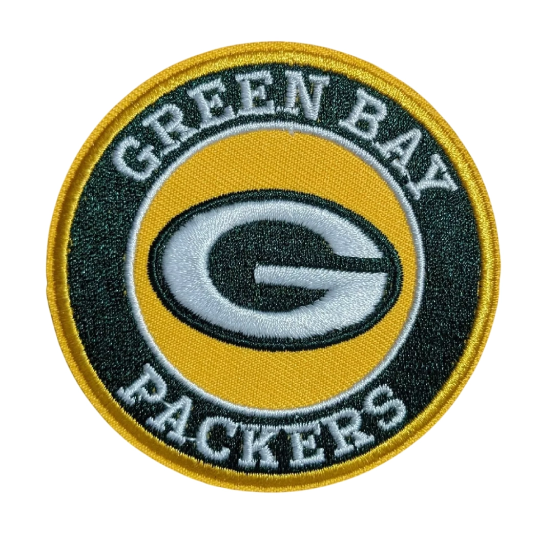 Green Bay Packers Football Round Logo Patch