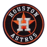 Houston Astros Navy Star H Logo Patch