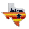 Houston Astros Retro Rainbow Texas State Patch