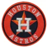 Houston Astros Round Star H Logo Patch