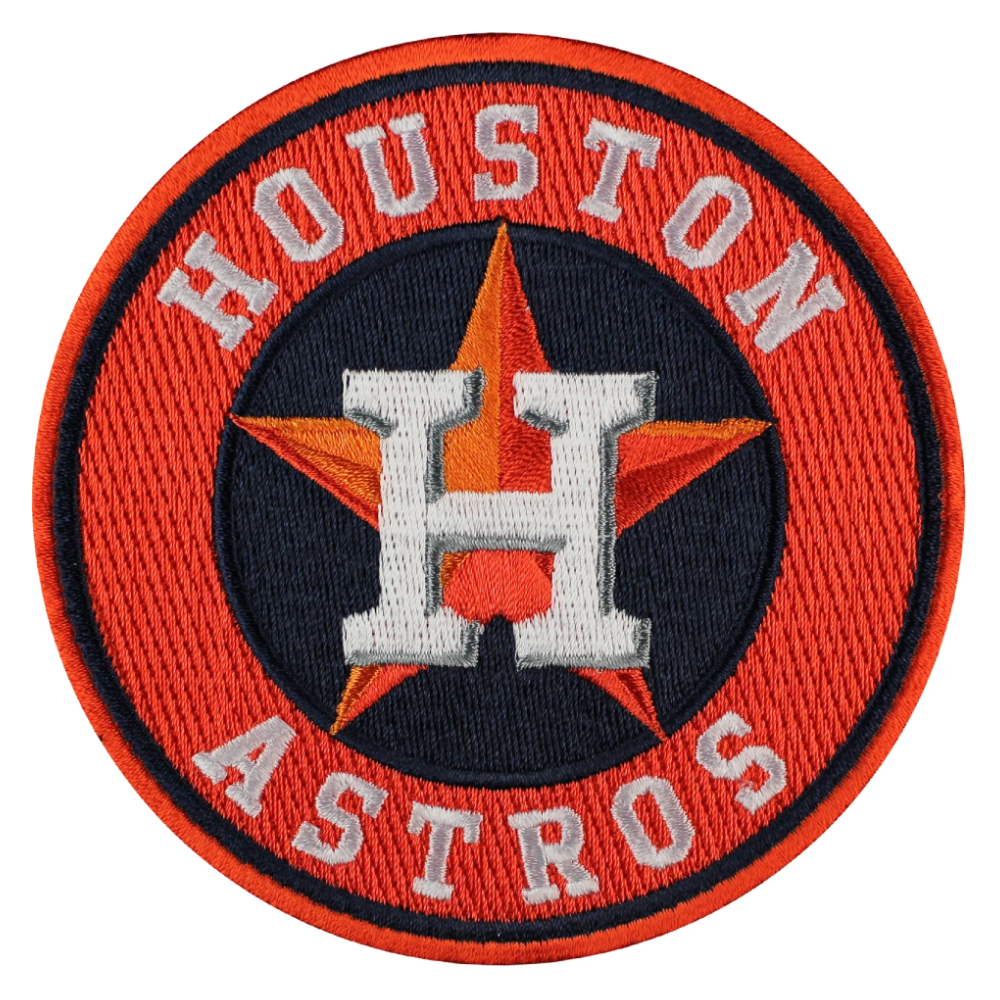 Houston Astros Round Star H Logo Patch