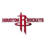 Houston Rockets 2003 Red Logo Embroidered Patch